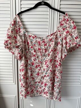 TORRID Floral Off-Shoulder Top